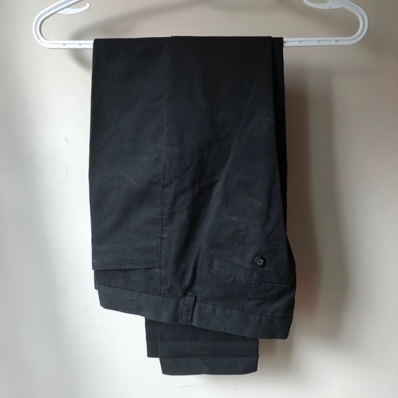GAP black khaki pant - Picture 6 of 7